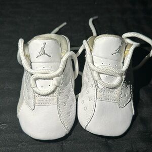 Infant 1C All White Jordans NWOT
